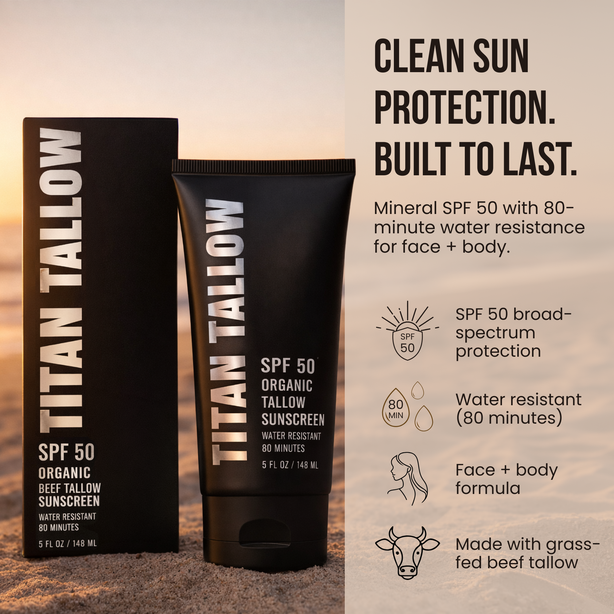 TALLOW SUNSCREEN
